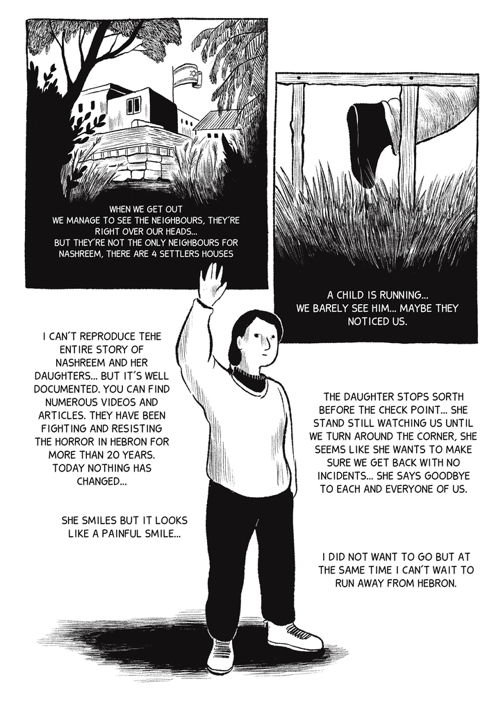 a page from Tracciato Palestina