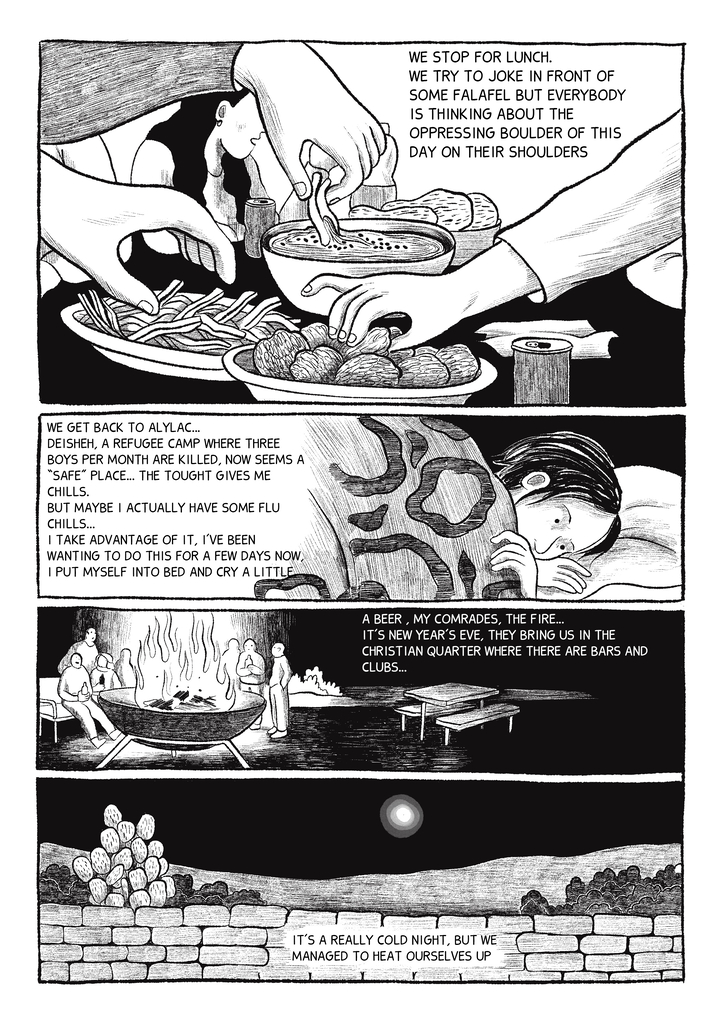 a page from Tracciato Palestina