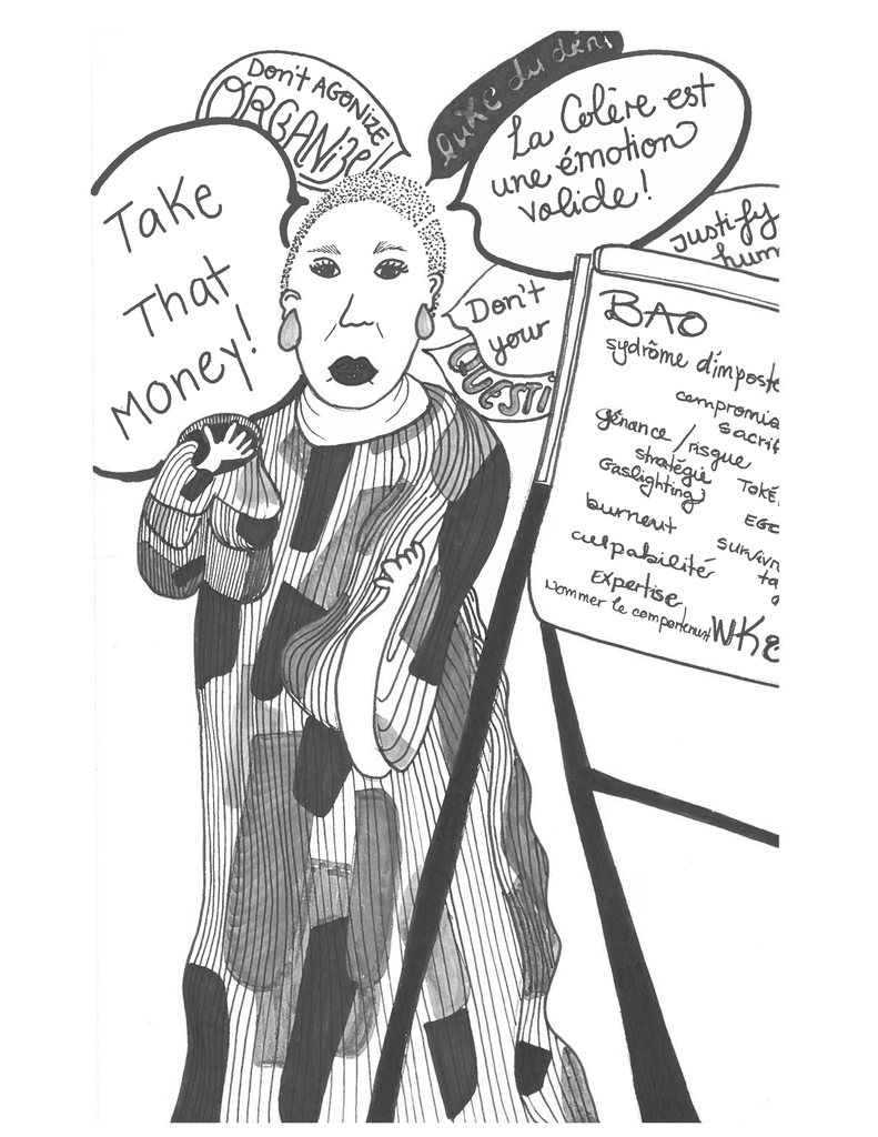 illustrations of palestinian protest meetings in quebec