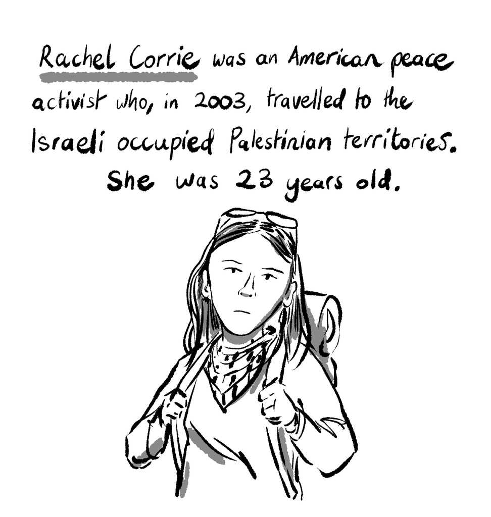 Rachel Corrie panel 1