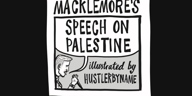 Macklemore on Palestine page 1